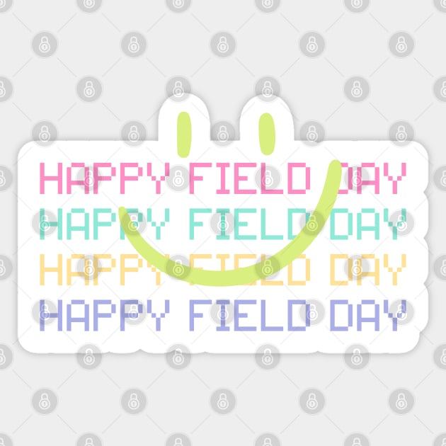 Happy field day ver. smile Sticker by Mymoon